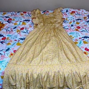 Yellow dress